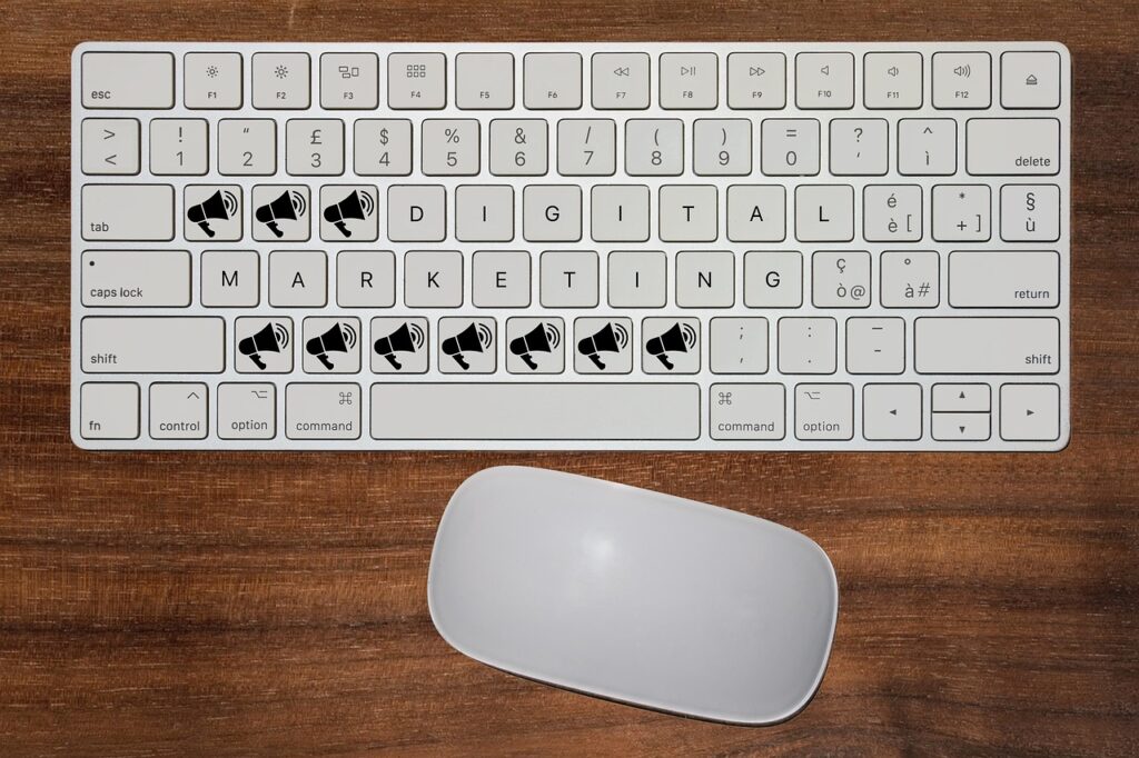 keyboard image for marketing automation 